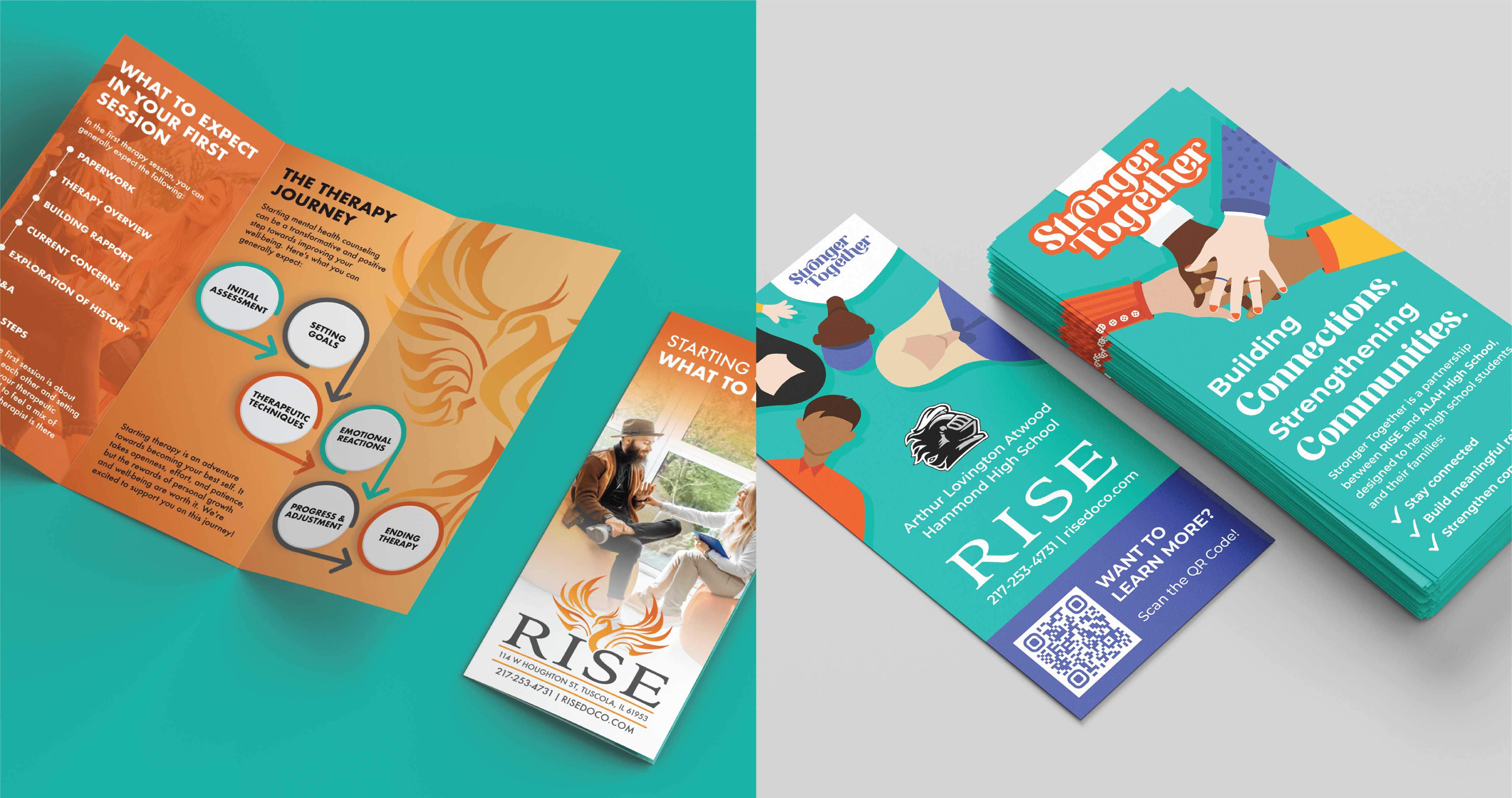 Rise Trifold And Brochure 1